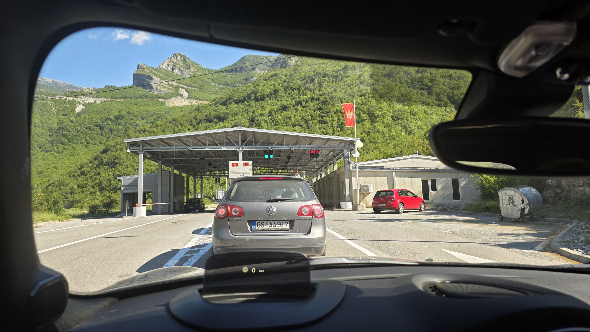 Grenzübergang Cijevna–Grabom zwischen Montenegro und Albanien