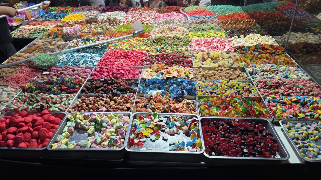 Marktstände beim San-Rocco-Fest in Locorotondo