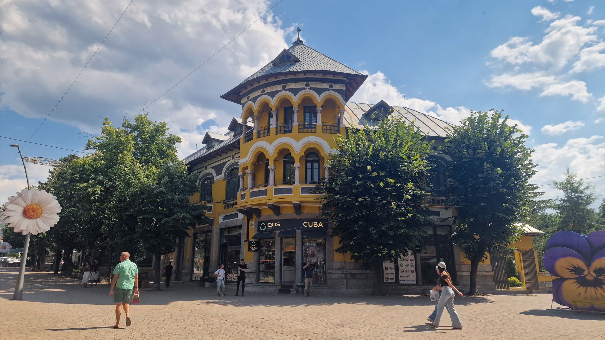 Altes Stadthaus in Korçë