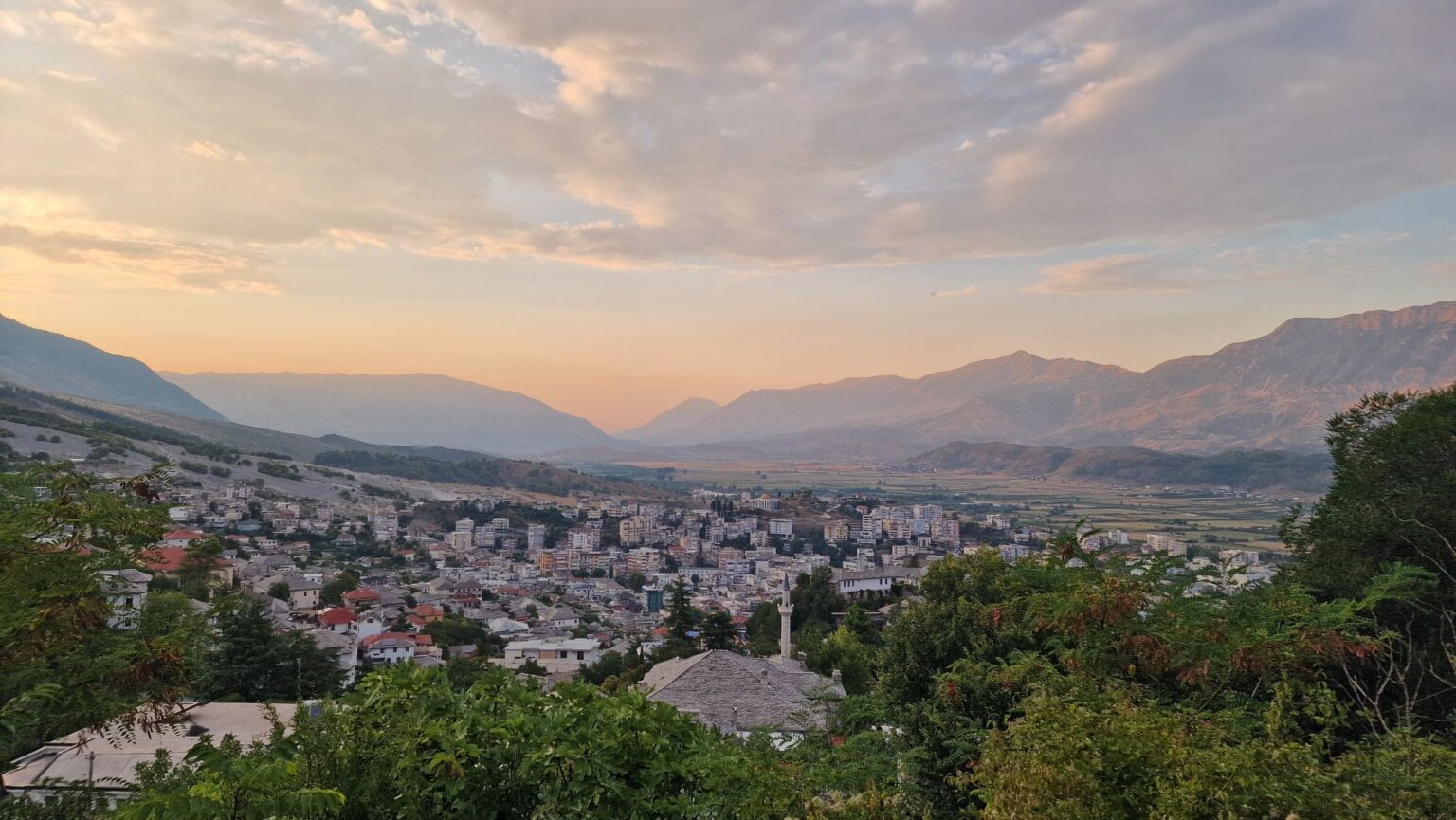 Gjirokastër in Albanien
