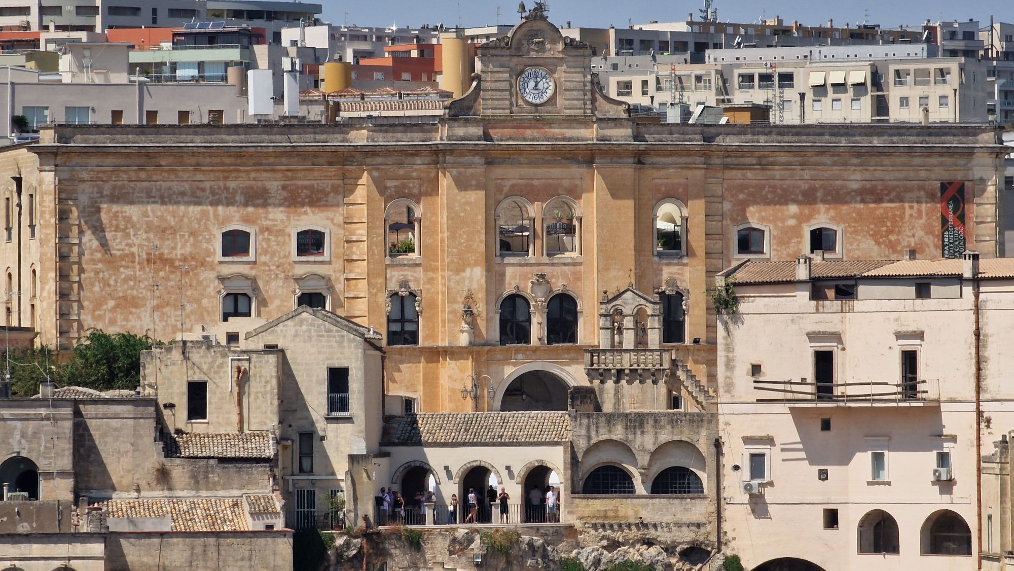 Palazzo dell'Annunziata an der Piazza Vittorio Veneto in Matera