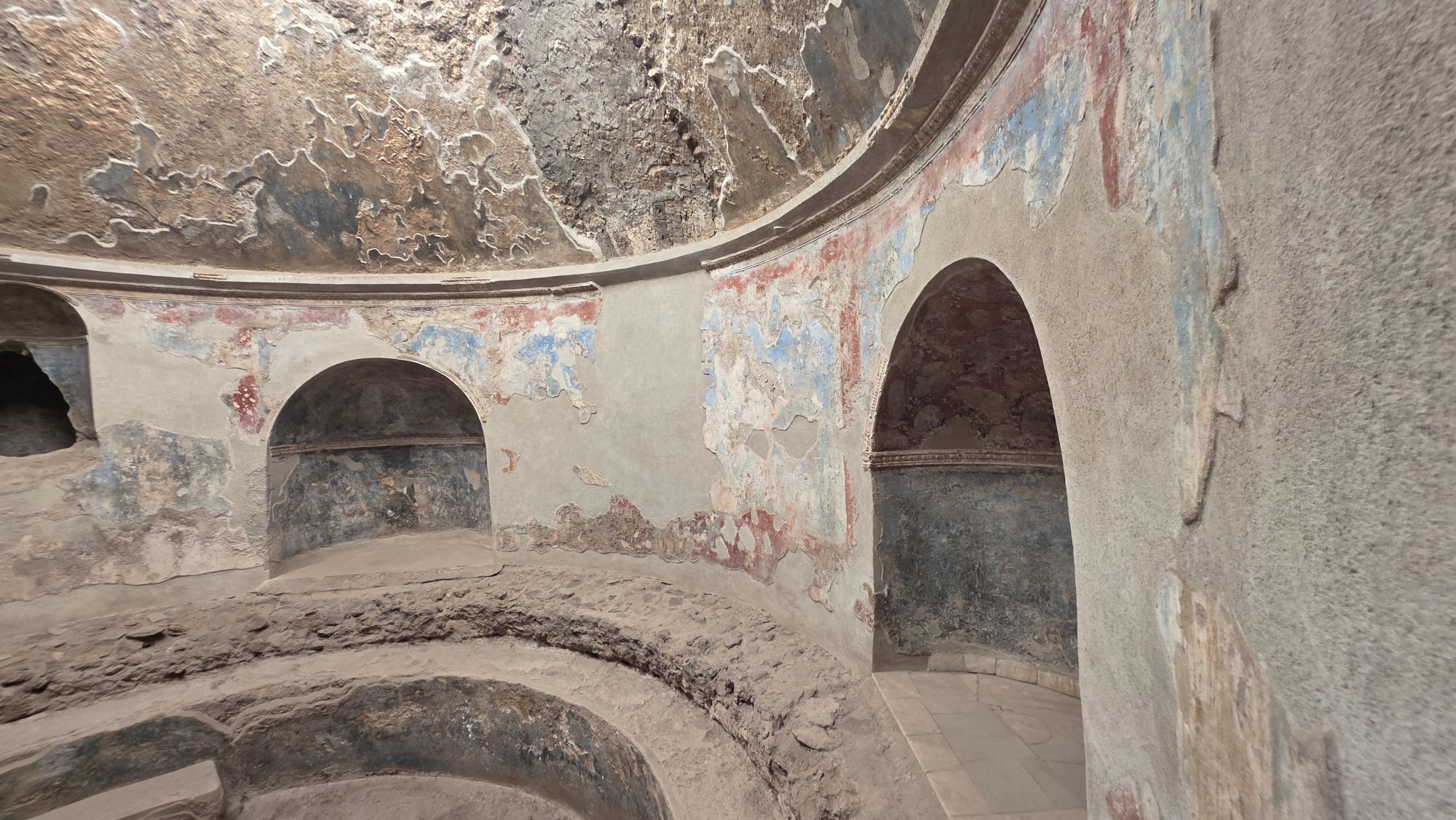 Frigidarium der Forumsthermen von Pompeji